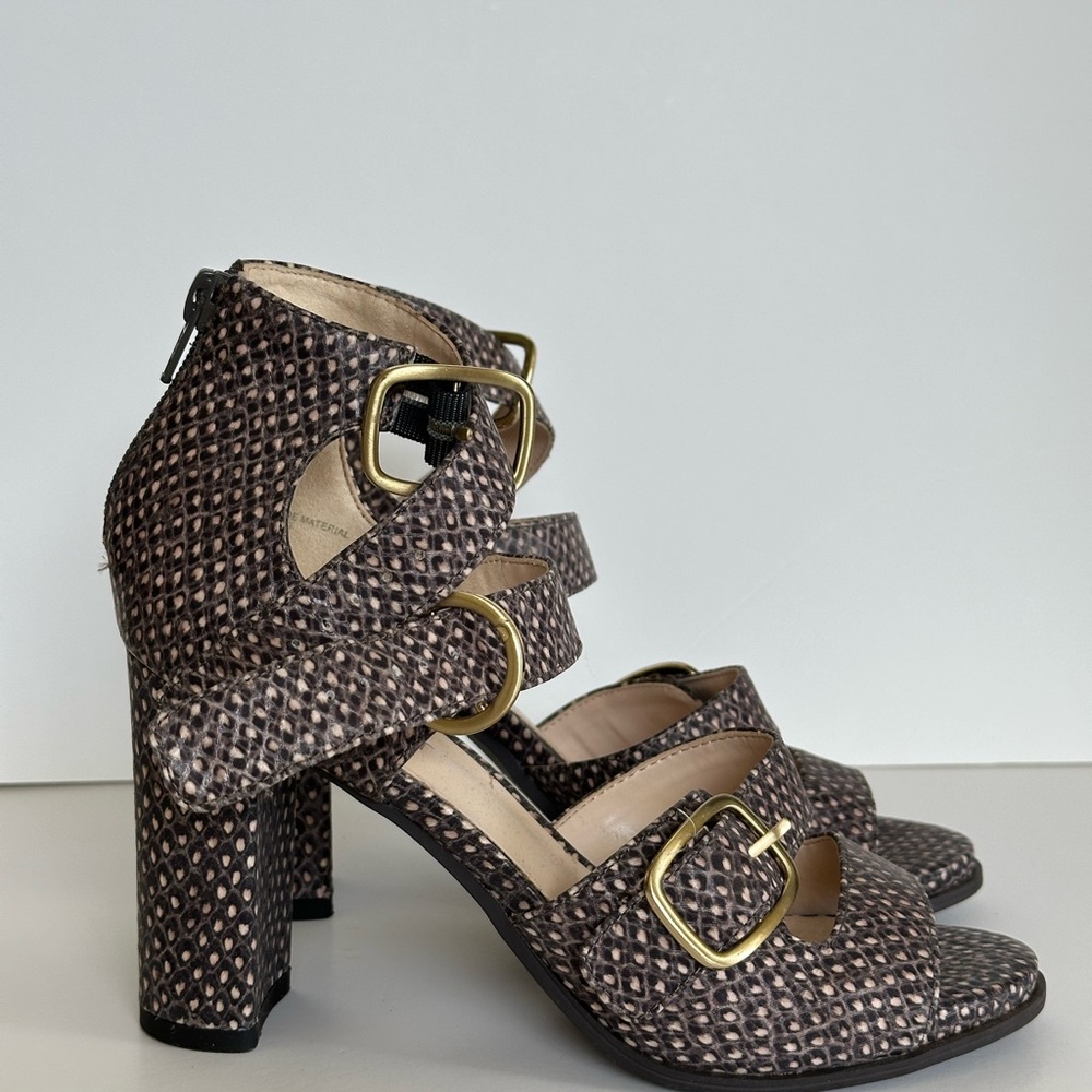 NINE WEST Brown Women's Heels - Picture 3 of 8